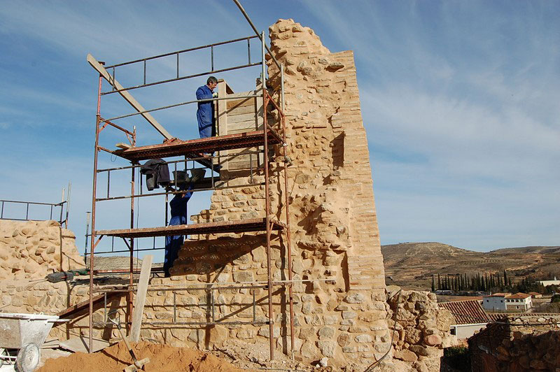 Consolidación de la Muralla del Castillo de Vera de Moncayo